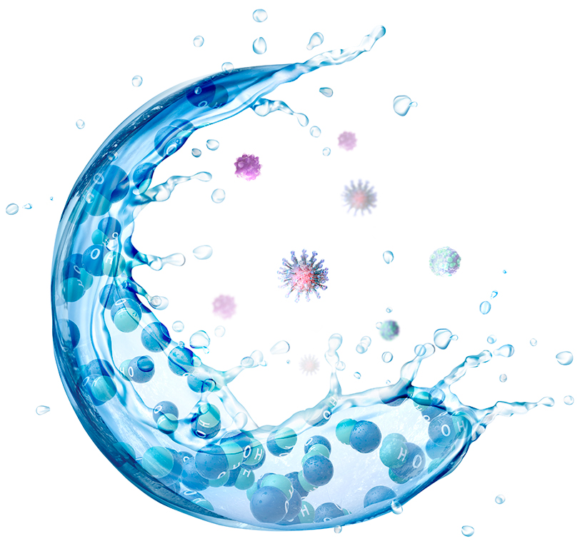 nanoe™ X, une solution basée sur les radicaux hydroxyles